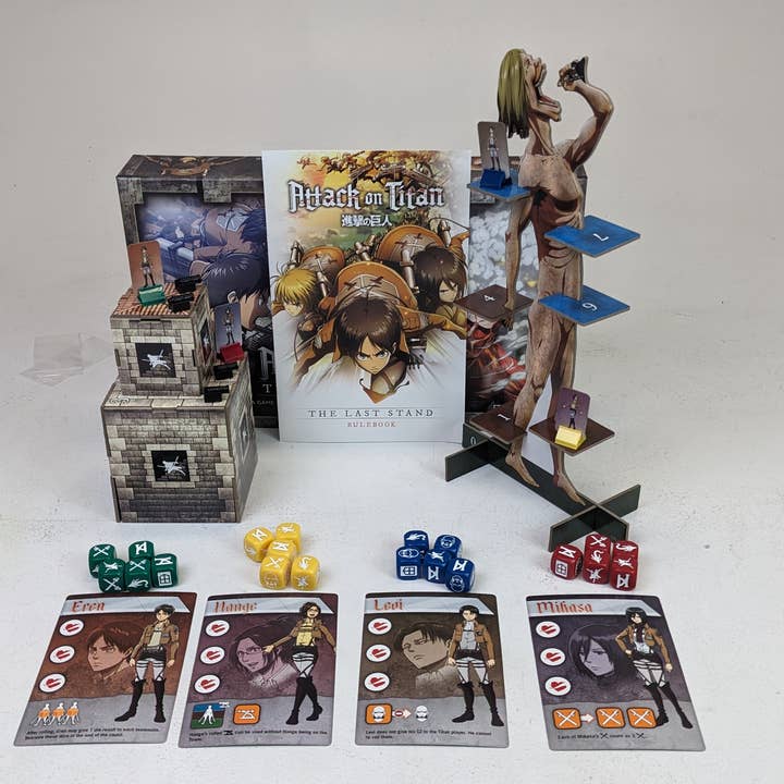 Japanime Games - Wholesale Board Game - Attack on Titan - The Last Stand - Boardgame
