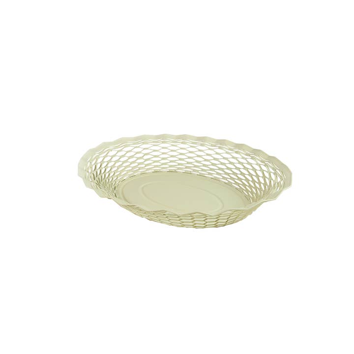 Clémentine Boutique - Wholesale Basket - Oval Color Metal Food Basket, Large size