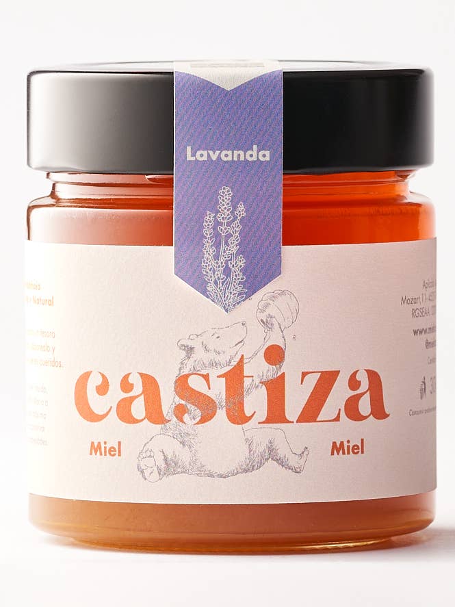 Miele di lavanda per la vendita all'ingrosso da parte di Miel Castiza