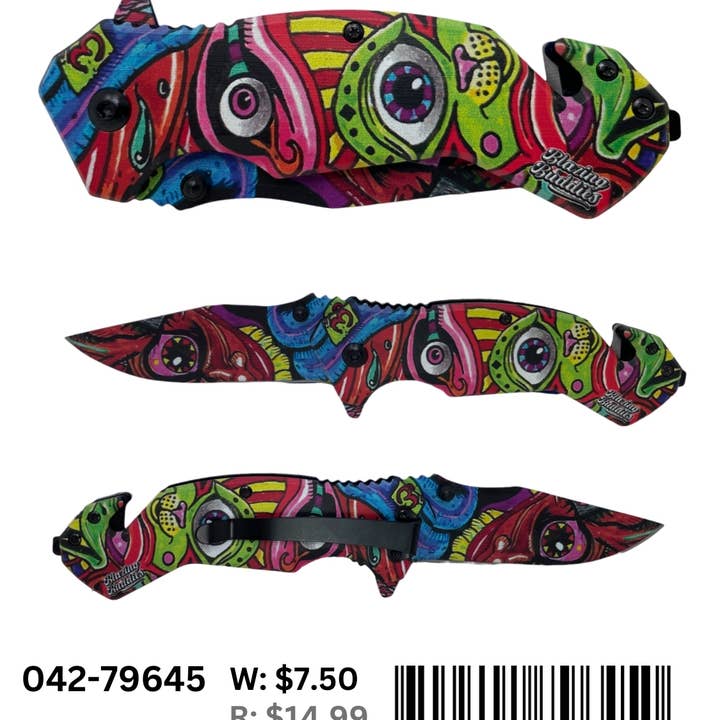 Smithco Distributing - Wholesale Pocket Knife/Holder - Battle Buddy Knives, Pocket Knife142