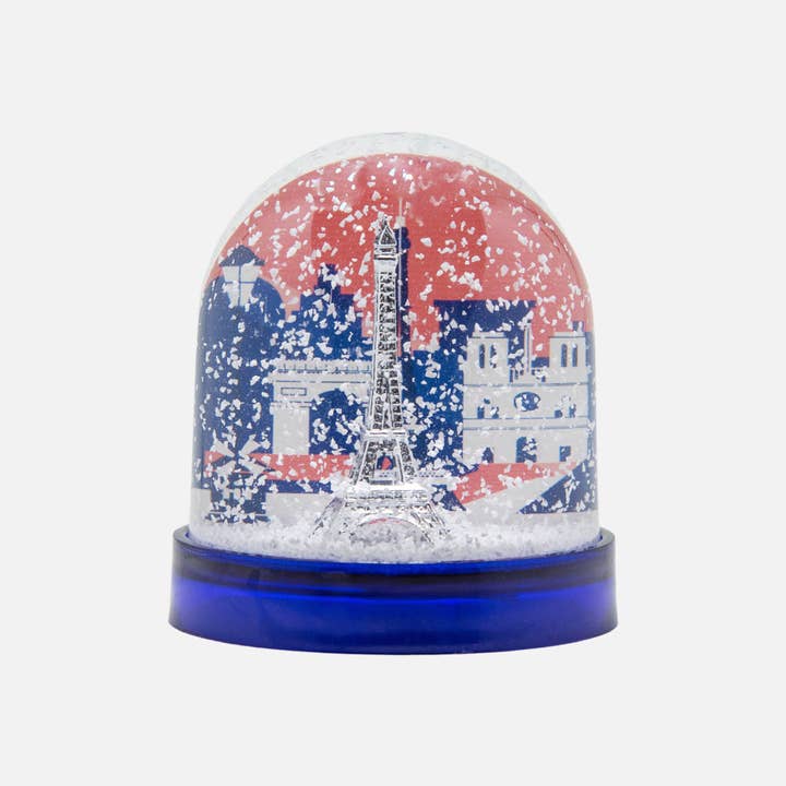 Les Parisettes - Wholesale Sneeuwbol - Kinderen en baby - Sneeuwbol blauw wit rood