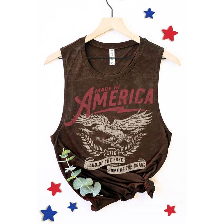 HRTandLUV – wholesale Tank top – Women′s – MADE IN AMERICA MINERAL GRAPHIC TANK TOP5