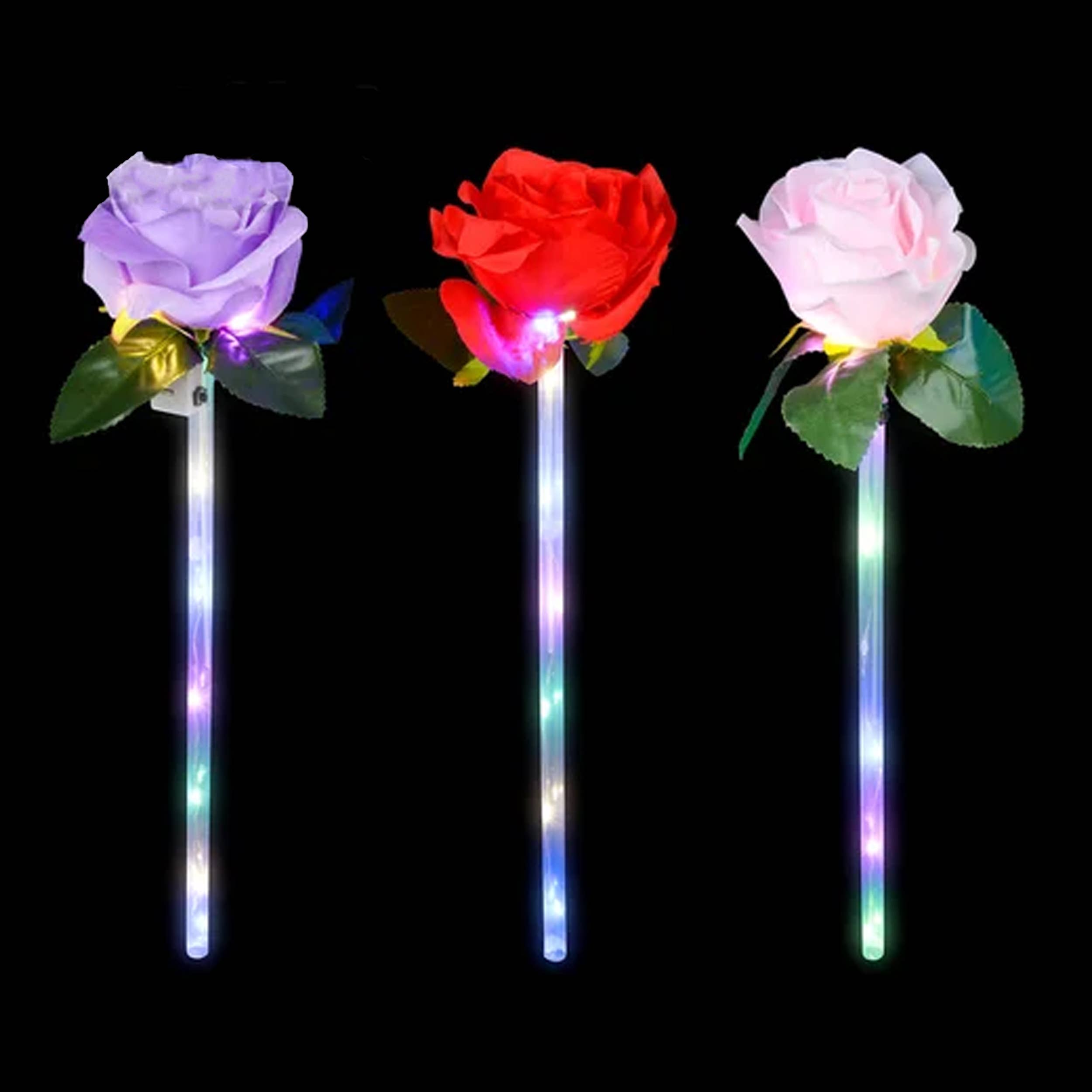 Happy PoP – Brinquedo com luz - Crianças e bebés por atacado – Varinha de Luz Rosa Brinquedo para Crianças - Sortido0