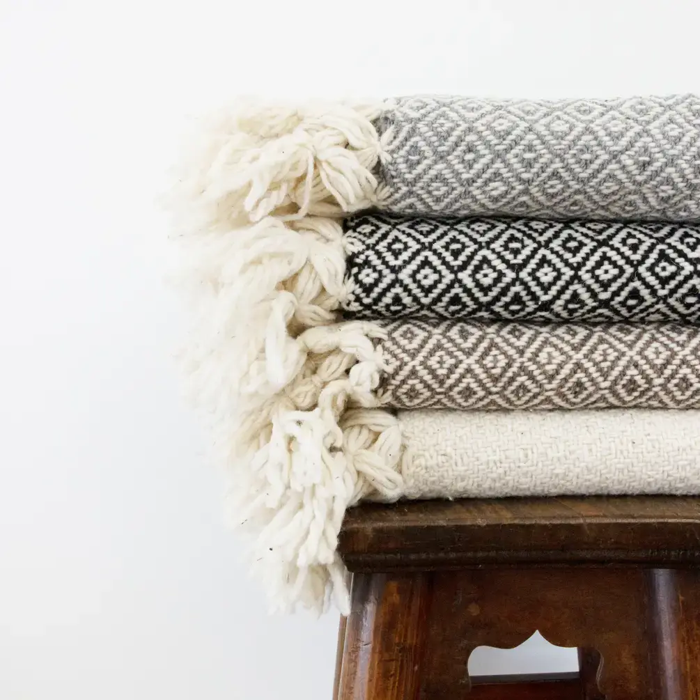 Jitana - Wholesale Throw Blanket - Dario Wool Throw10