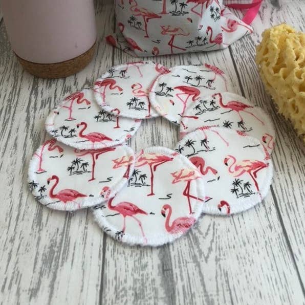 7 almofadas faciais reutilizáveis - lã por atacado de Mummy's Marvellous Makes Ltd