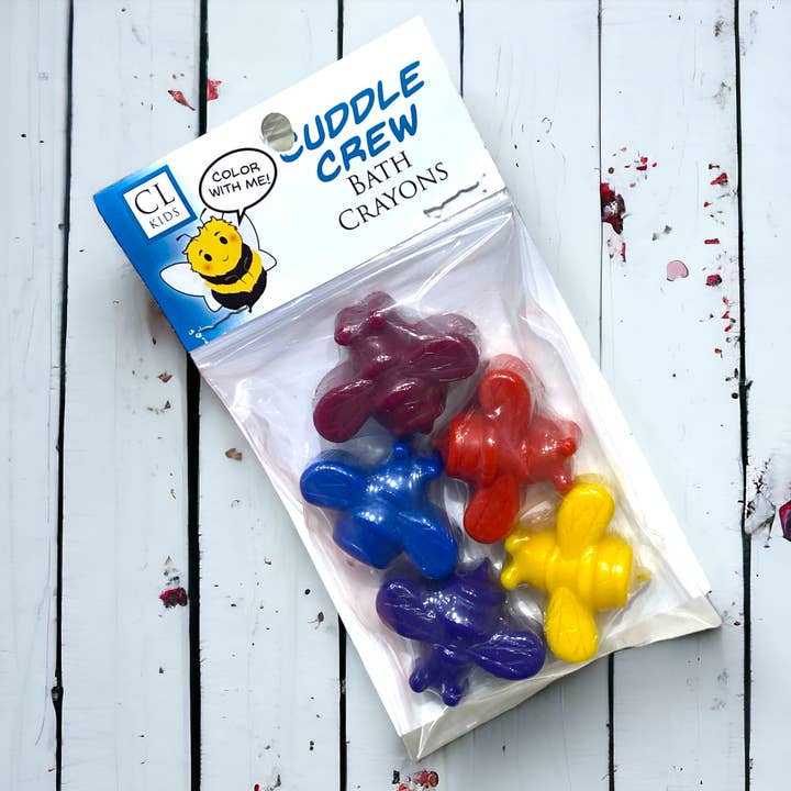 Calla Lily Cosmetics – wholesale Bath toy – Baby – Bumblebee Bath Crayons 2