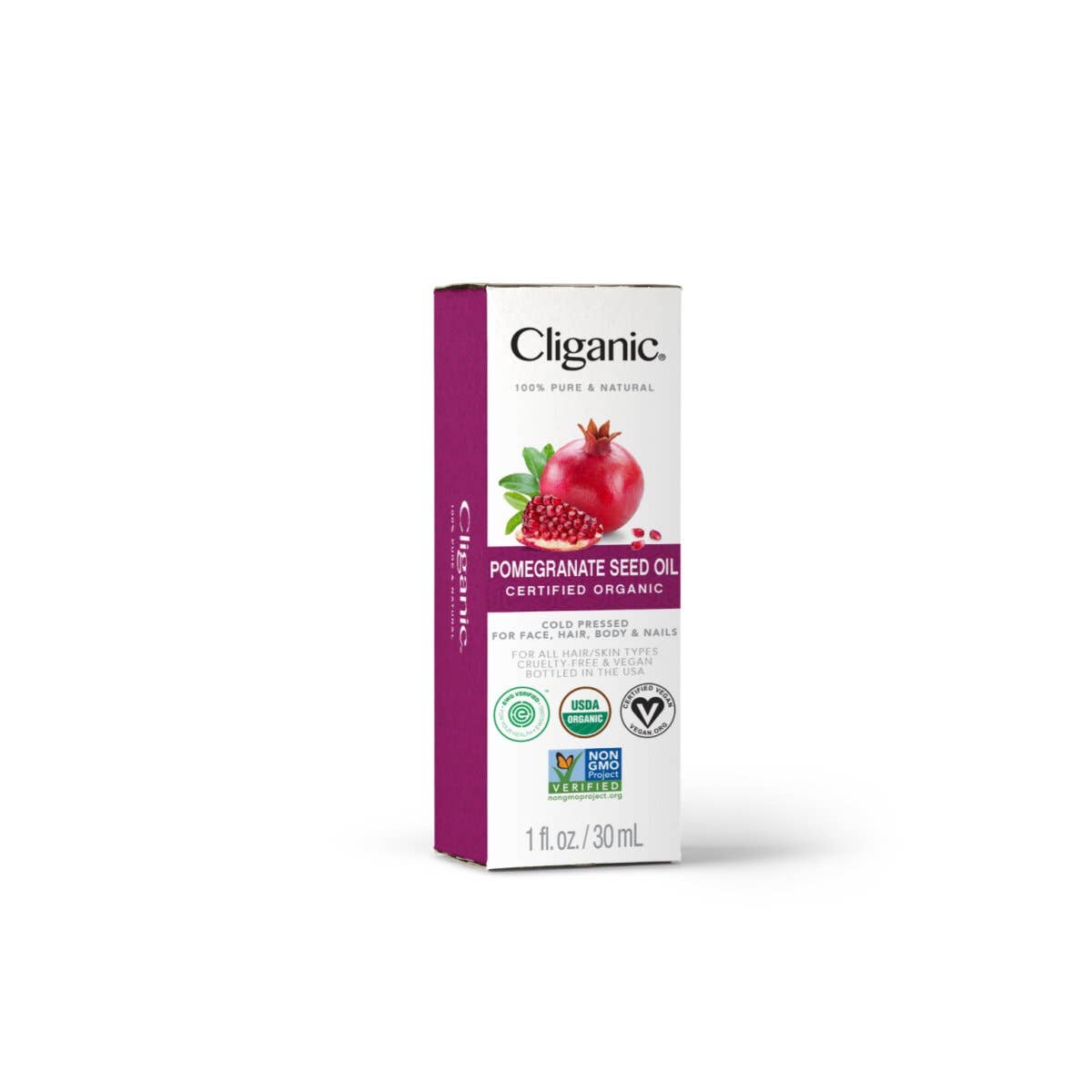 Cliganic - Wholesale Bath/Body Oil - Organic Pomegranate Oil4