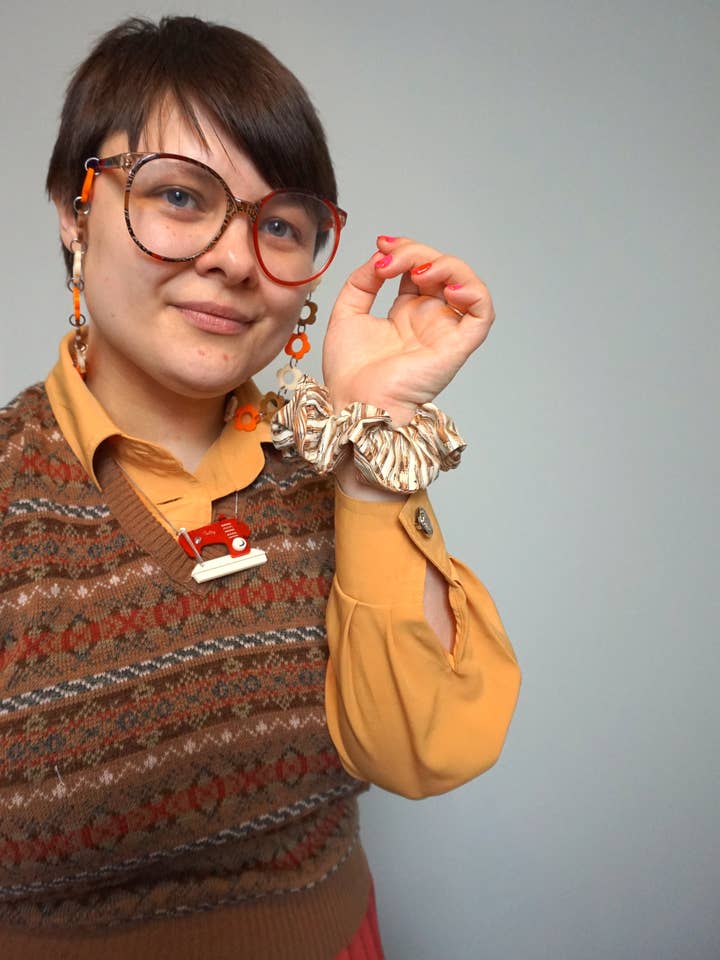 Döfida Scrunchie- Korbgeflecht für den Großhandel von Charlotte Vinsen