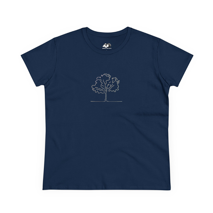 Running With Wolves - Wholesale Screen Printed T-Shirt - Women's - Natures Design - 100% Cotton Minimalist Vintage Nature Tee3