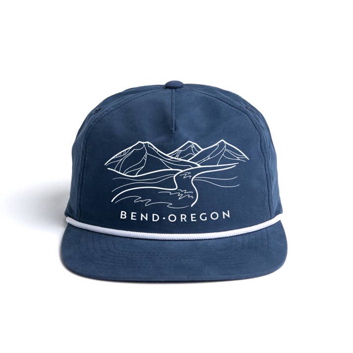 Michele Michael Art - Wholesale Flat Brim Cap - Unisex - Bend, Oregon hat4