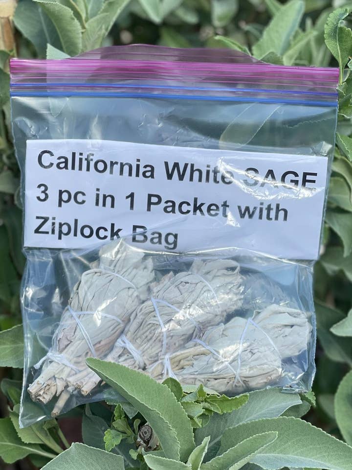 3 pièces - 1 paquet de bâtons de fumigation de sauge blanche avec un arôme puissant pour la vente par Like International