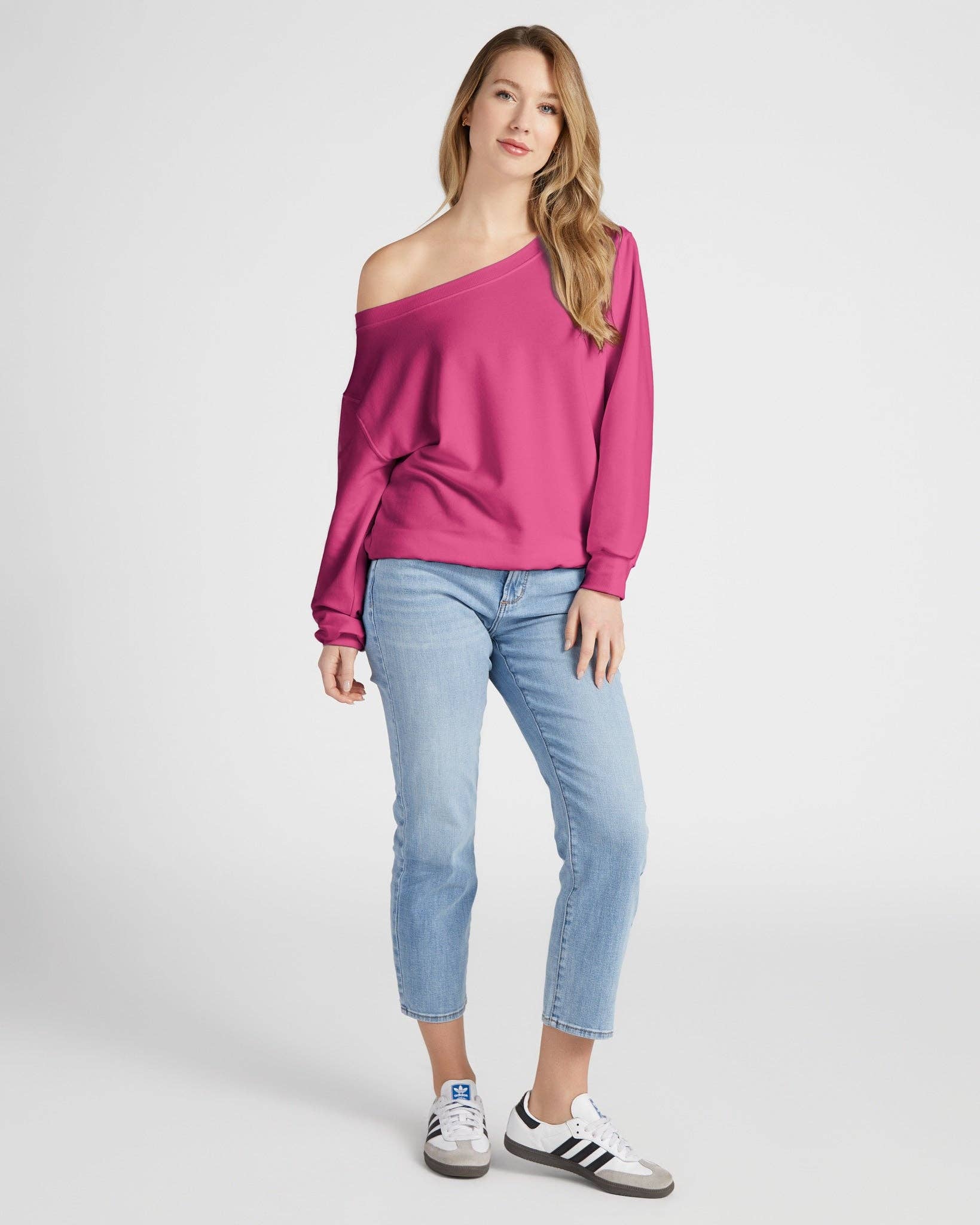 Seventy Eight and Sunny (SEAS) - Wholesale Sweatshirt - Women's - Brooksville One Shoulder Sweatshirt20