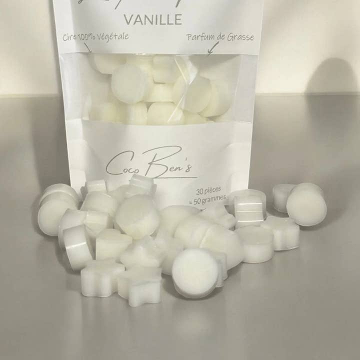 CocoBen's - Wholesale Wax Melt - Scented Melts - Grasse Fragrance - Vanilla0