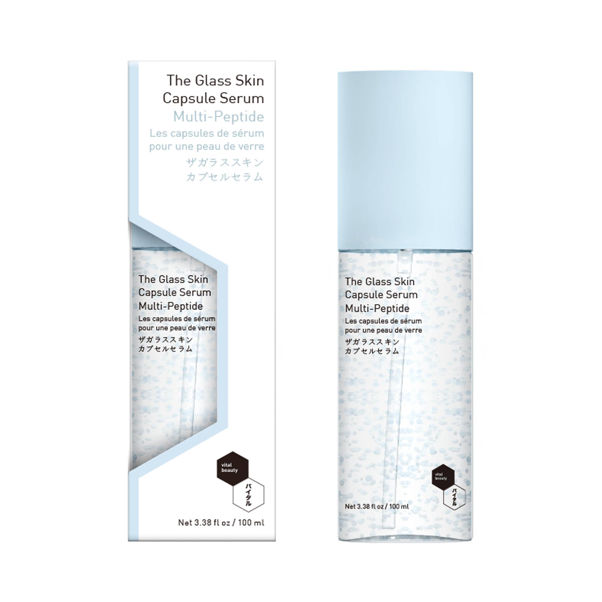 Vital Beauty - Wholesale Facial Serum/Concentrate - The Glass Skin Capsule Serum 3.38 fl oz / 100ml1