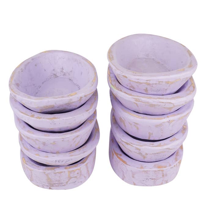 My Amigos Imports - Wholesale Candle Holder - Egg Dough Bowl-Easter-Candle Ready-8 Color Choices24