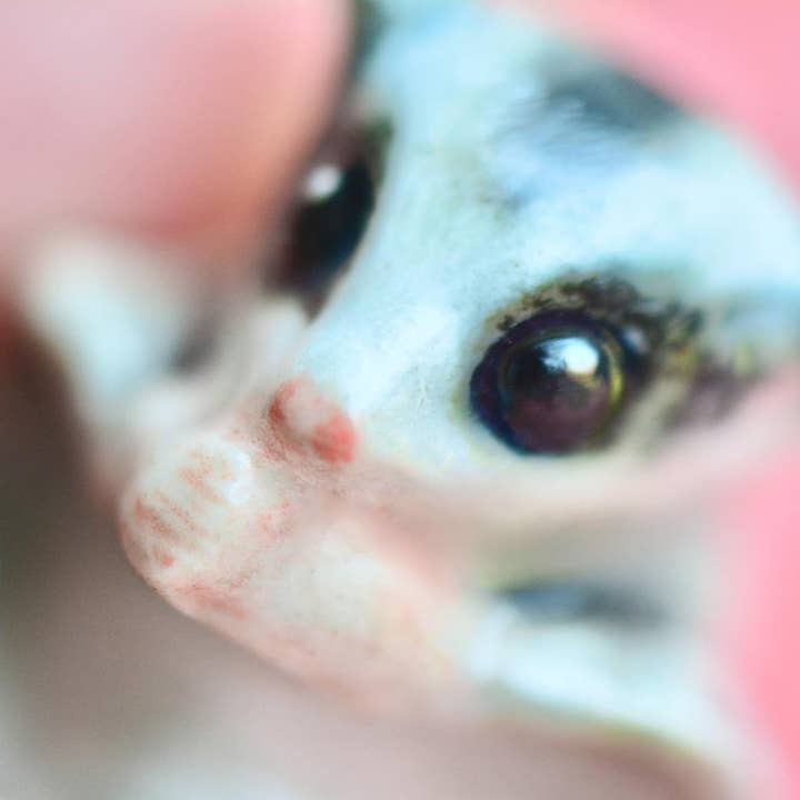 Camp Hollow Porcelain Animal Treasures - Wholesale Pendant/Charm Necklace - Sugar Glider Necklace3