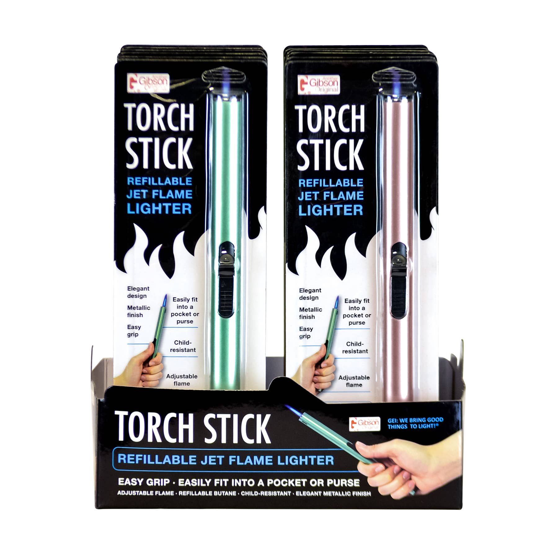 John Gibson Enterprises, Inc. - Wholesale Lighter - Torch Stick Jet Flame Utility Lighter5