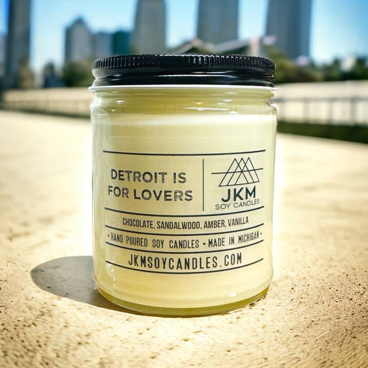 Detroit is for Lovers - Michigan Collection for wholesale by JKM Soy Candles