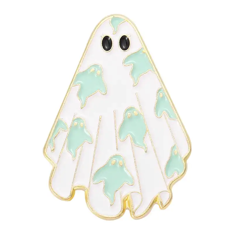 Magnifique Hearts - Wholesale Lapel Pin/Button - BOO Cartoon Ghost Metal Pin - Unique Accessory for Clothing0