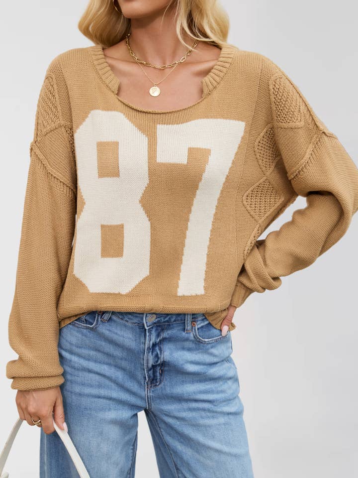 Rosa Clothing - Wholesale Knit Sweater - Women's - The 87 Pullover Sweater With Twist Pattern7