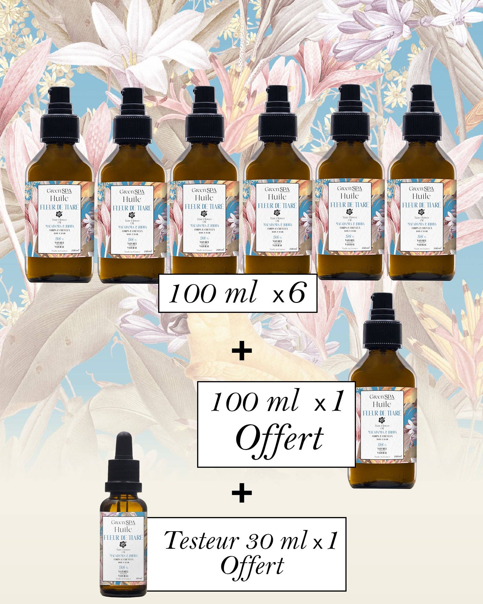 Green Spa – Großhandel Bade-/Körperöl – Tiare-Blütenöl8