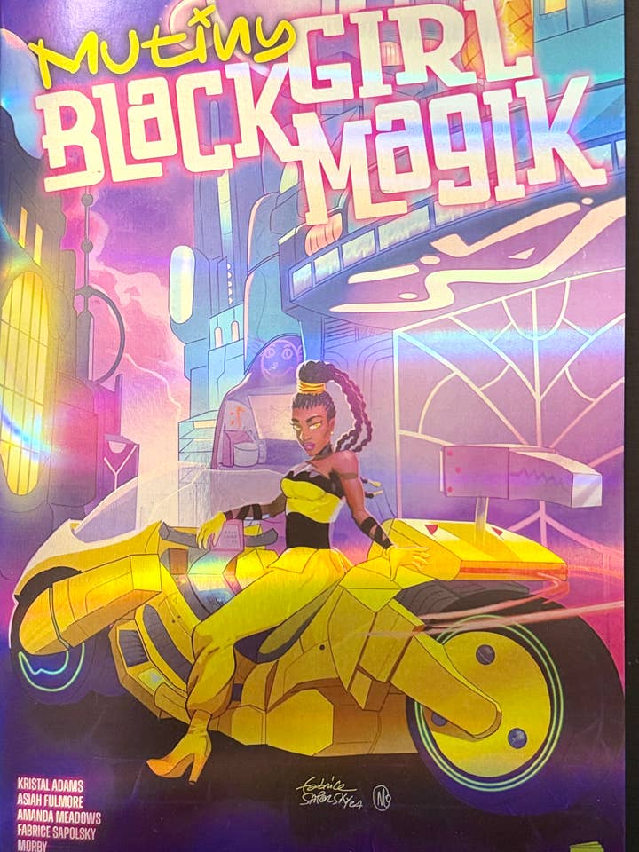 Mutiny : Black Girl Magik Numéro #2 Couverture Holofoil pour la vente par FairSquare Graphics