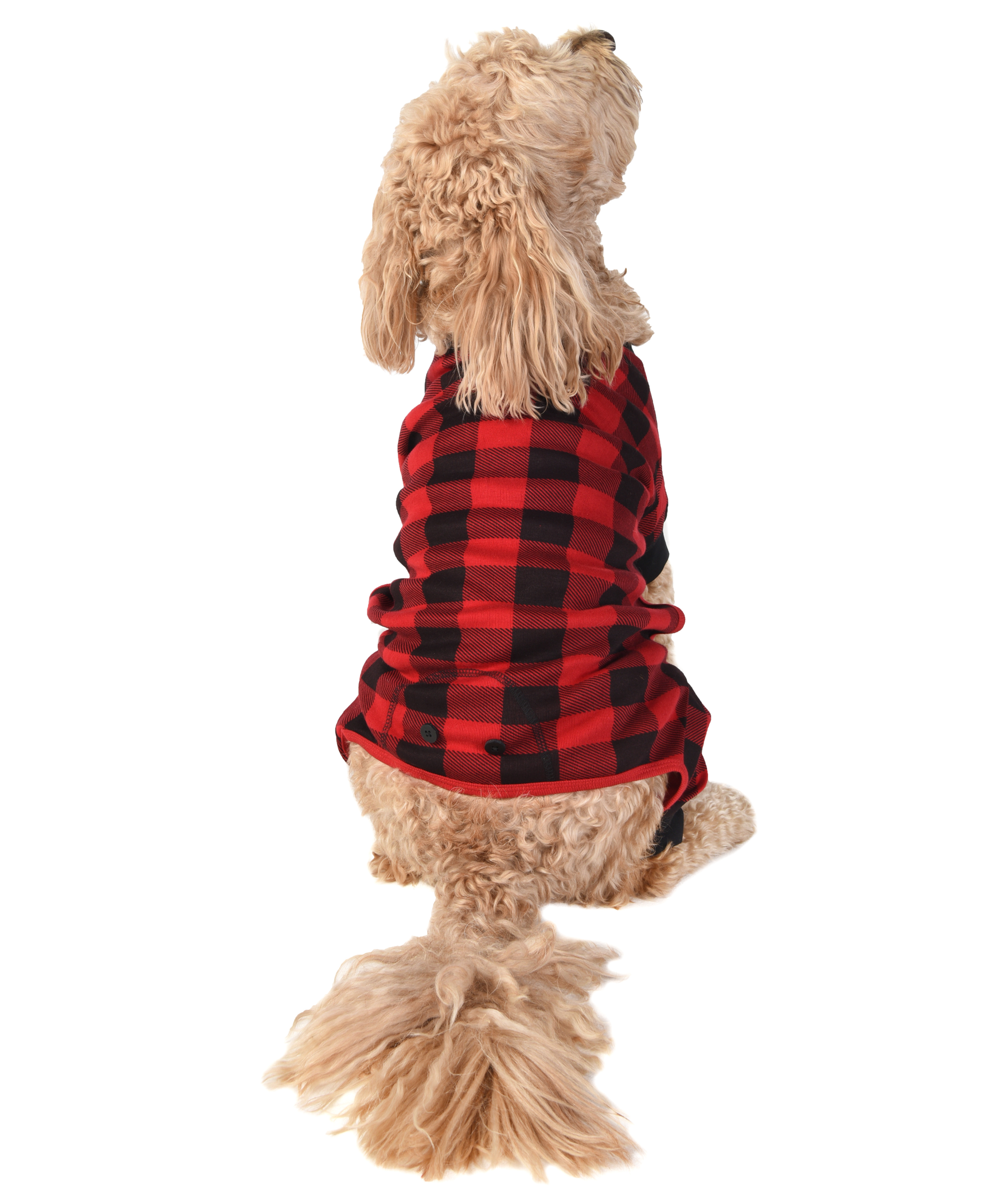 Lazy One - Wholesale Pet Costume - Dog - Plaid Bear Cheeks Dog Flapjacks4