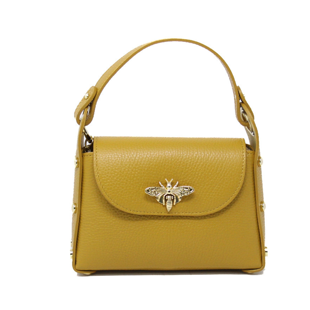 German Fuentes Handbags - Wholesale Top Handle Bag - Women's - GF1085 GENUINE ITALIAN LEATHER BUTTERFLY MINI BAG21