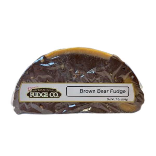 Brown Bear Fudge 5.5oz for wholesale by Devons Mackinac Island Fudge