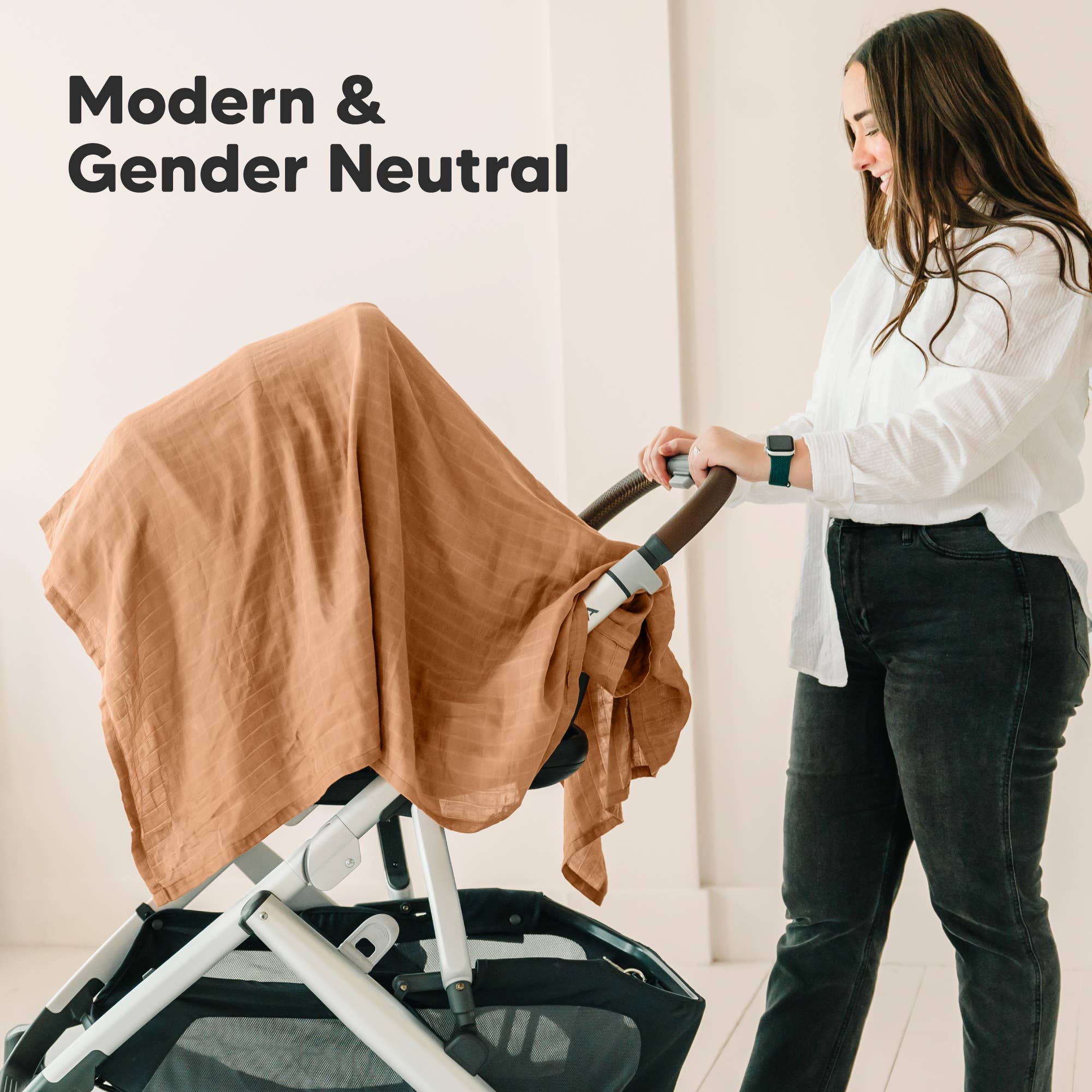 Spice KeaBabies Lumi Muslin Swaddle Blankets for wholesale on Faire7