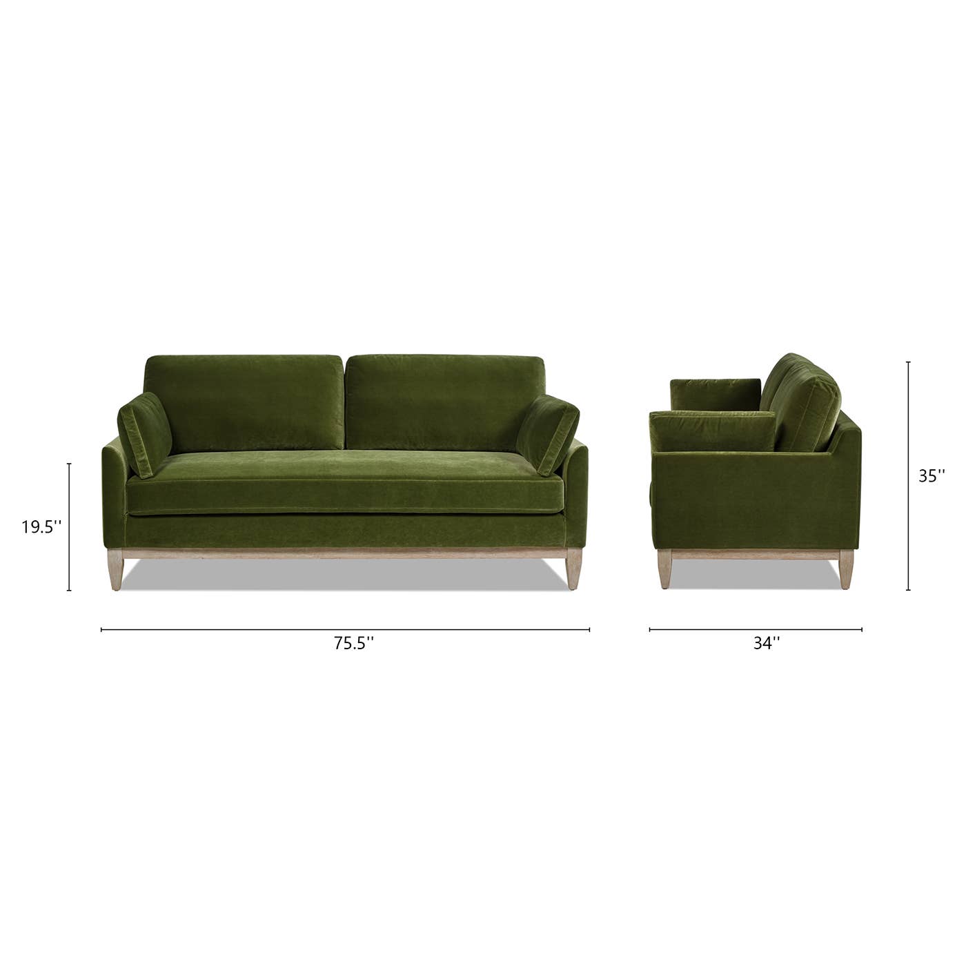 Jennifer Taylor Home - Wholesale Sofa - Pasadena Modern Farmhouse Living Room Seating Collection7