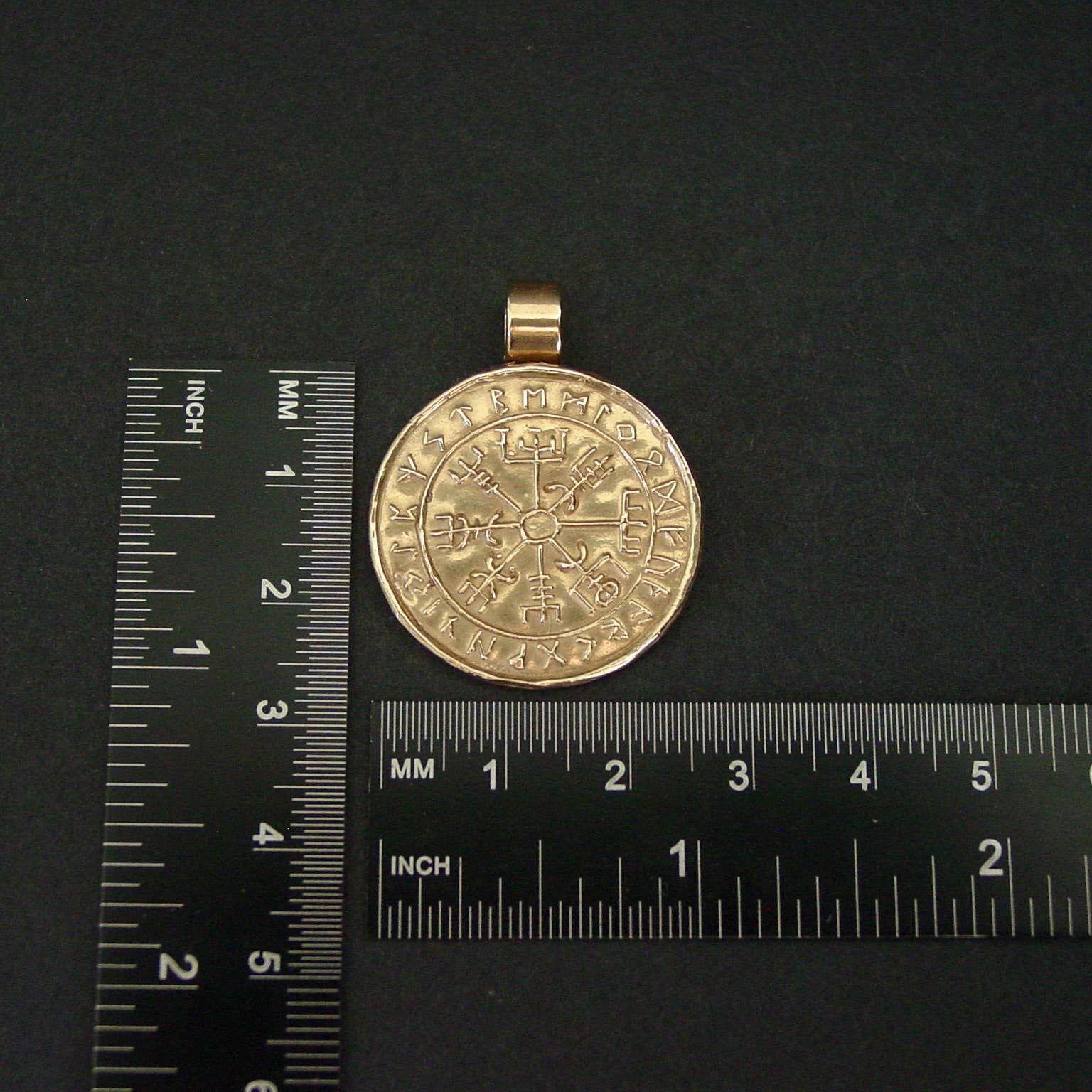 Vis a Vis Jewelry - Wholesale Individual Charm/Pendant - Vegvisir Pendant- Hand Carved Viking Compass Wayfinder5