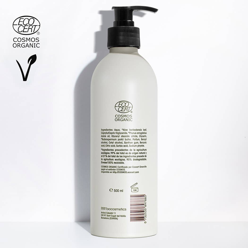 RRR'biocosmetics – wholesale Body cream/lotion – Organic Body Lotion 500 ml1