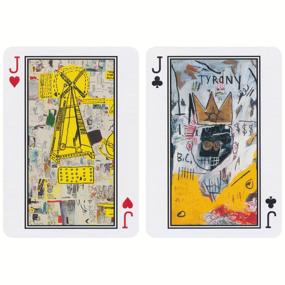 Cardshouse - Wholesale Playing Cards - Bicycle Artist Series Jean-Michel Basquiat Cards Set R/B2