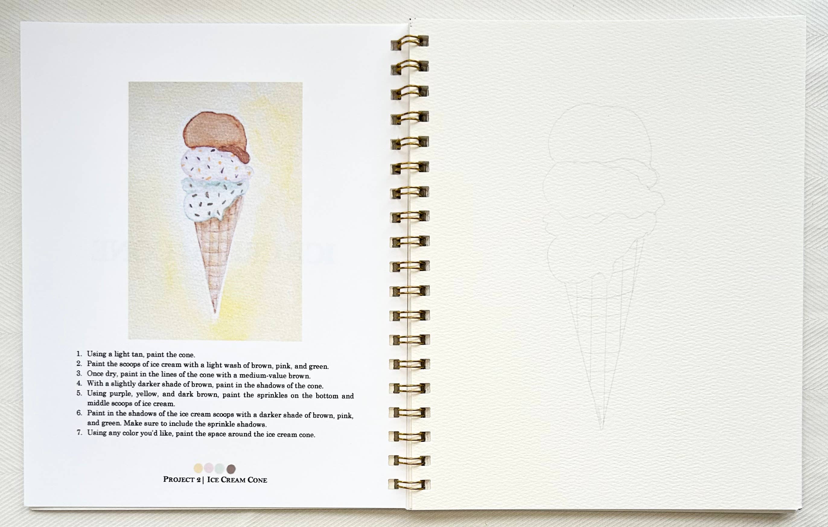 Paint & Pigment Studios – wholesale Sketchbook/sketchpad – The Sweet Shop Watercolor Workbook2