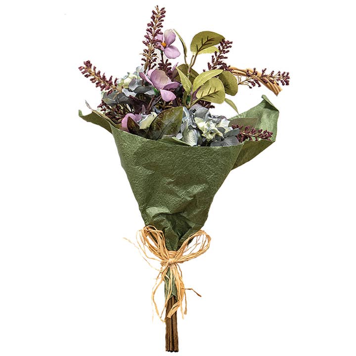 Hortensia & Tallkottbukett - 15" för wholesale av Col House Designs