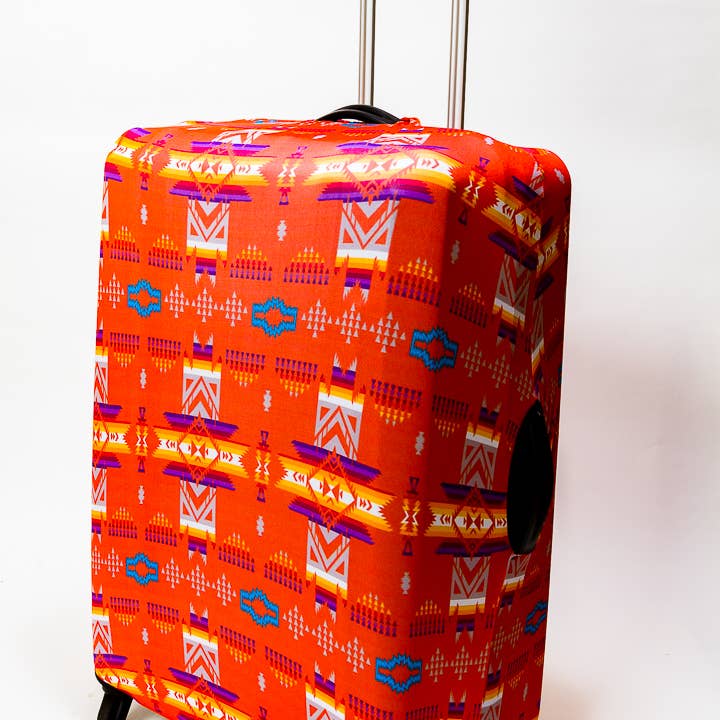 Flag Matrix Inc – Bagagem por atacado – Capa de bagagem nativa - grande/pequena18