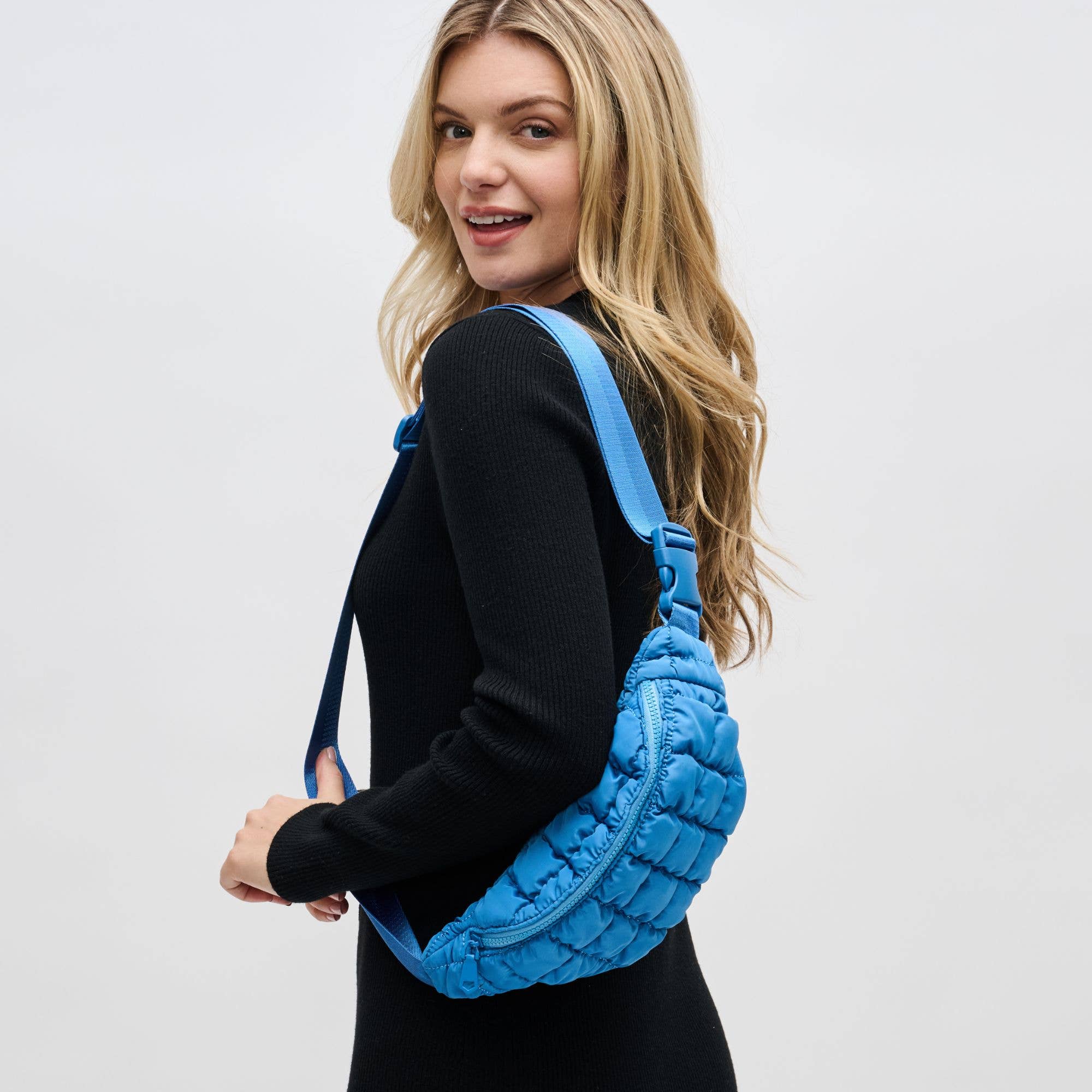 Sol and Selene – wholesale Belt bag – Women’s – Resurgence Quilted Puffer Nylon Belt Bag33