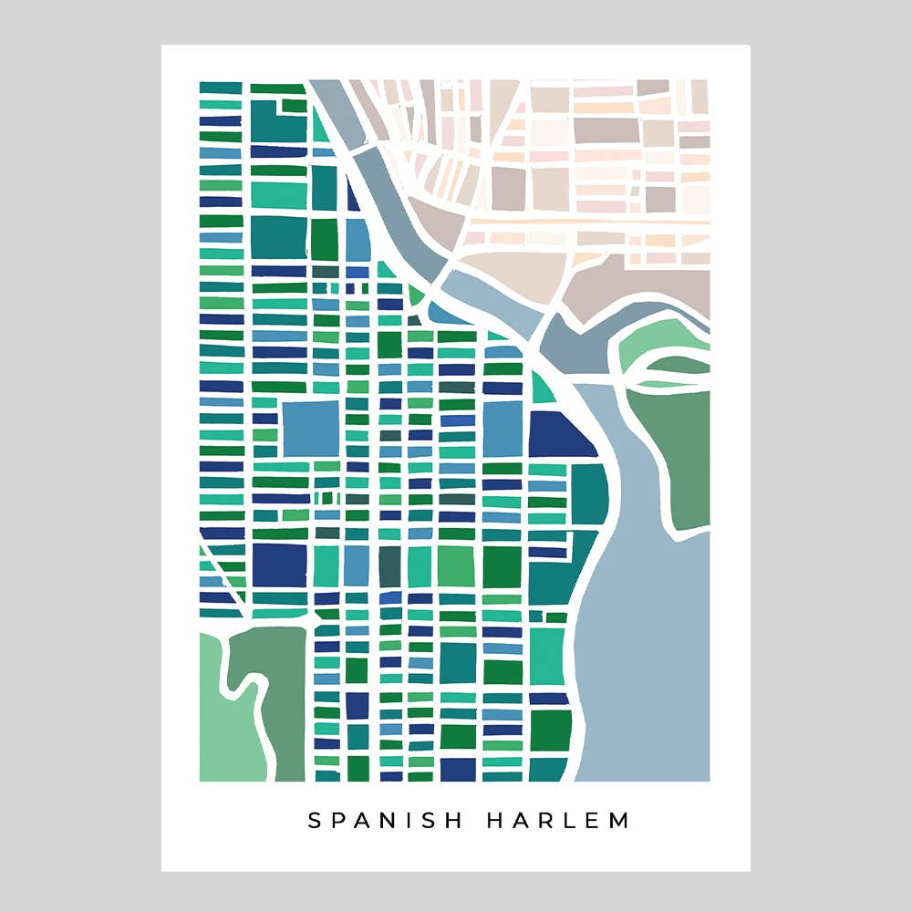 Faraway Places Paper – wholesale Postcard set – Manhattan Neighborhood Print Postcards Set of 1819