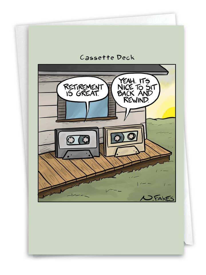 Pensionskarte - Kassettendeck für den Großhandel von NobleWorks