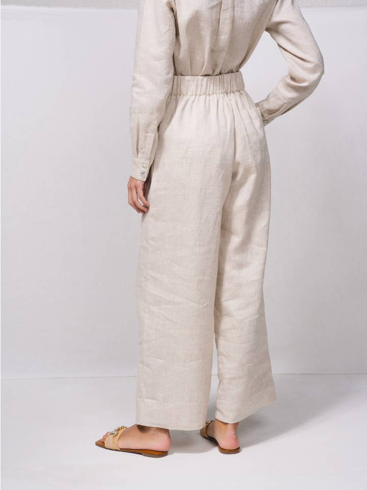 SMF - Wholesale Pants - Women's - 259635 - Linen pants