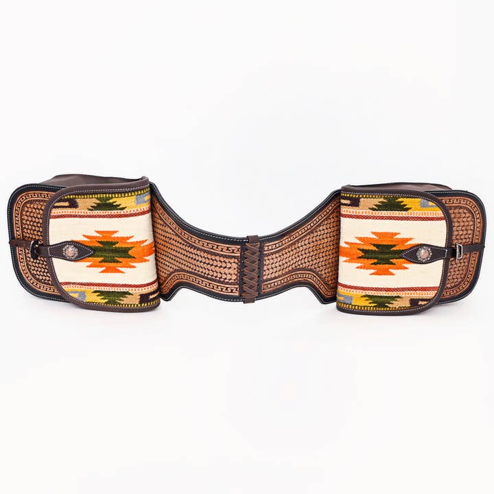 HILASON - Wholesale Horseback Riding Gear - HILASON Soft Leather Horse Saddle Bag Brown | Equestrian Western Adjustable Closure47