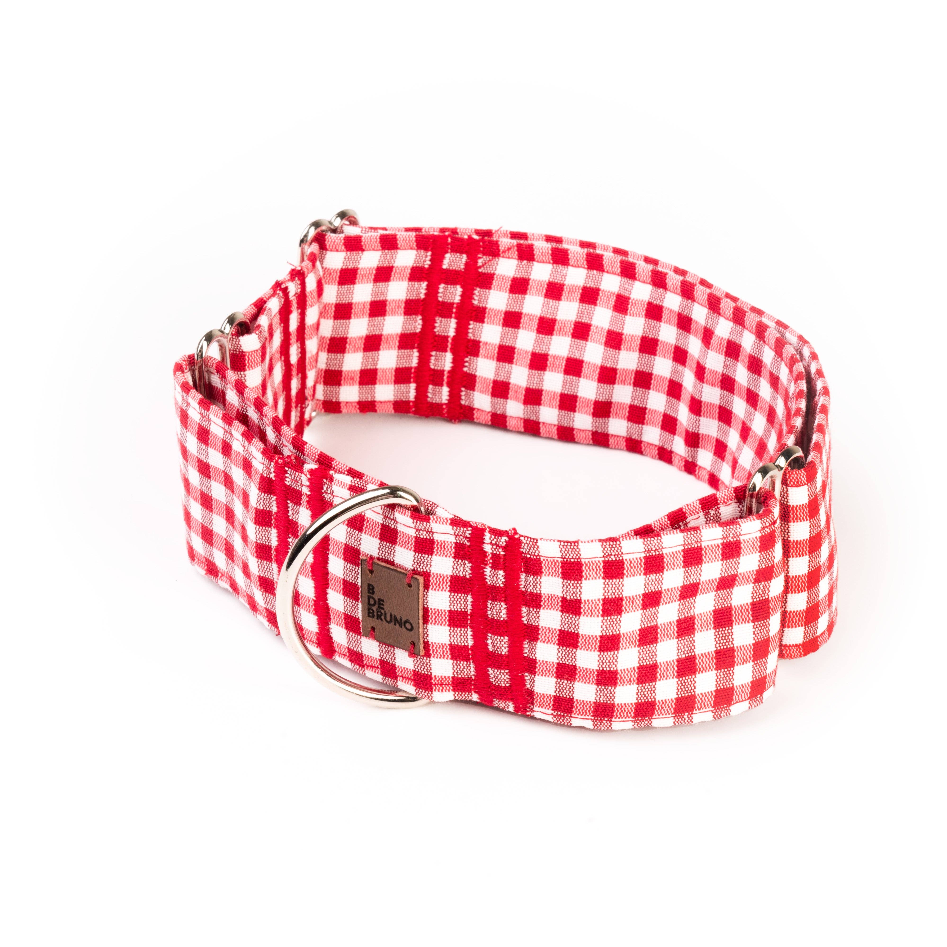 B de Bruno ES - Venta al por mayor Collar - Perros - Collar Martingale Basic Vichy Perro2