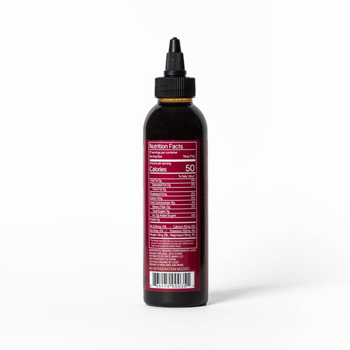Just Date - Wholesale Flavored Syrup - Organic Pomegranate Syrup
