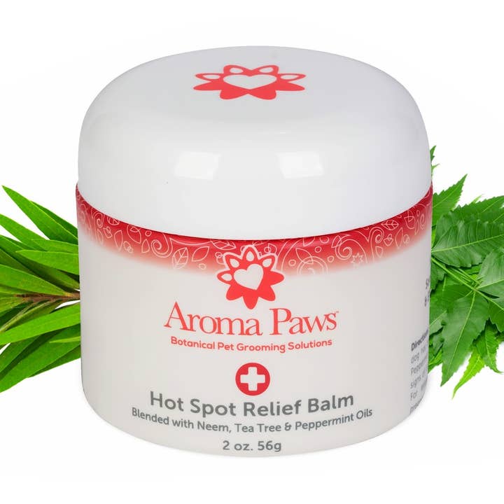 2 oz. Hot Spot Relief Balm -Neem & Tea Tree for wholesale by Aroma Paws