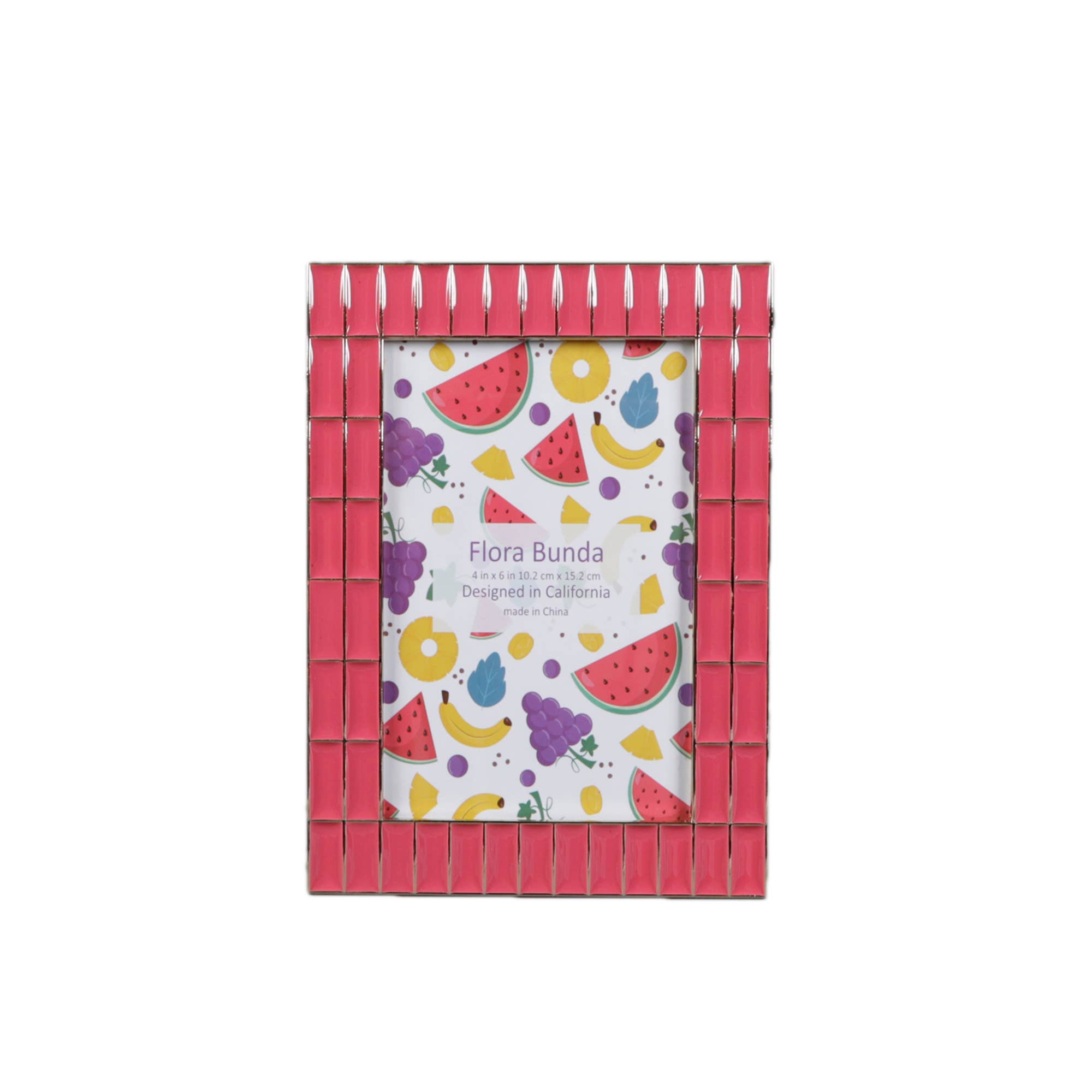 Flora Bunda Inc - Wholesale Picture frame - 4x6 Double Brick Wall Zinc Alloy Picutre Frame