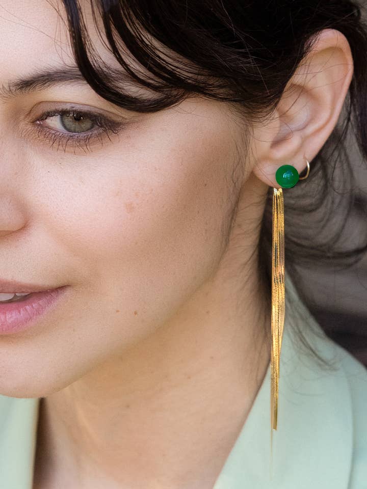 Bianca Jacket Earrings for wholesale by Peter and June