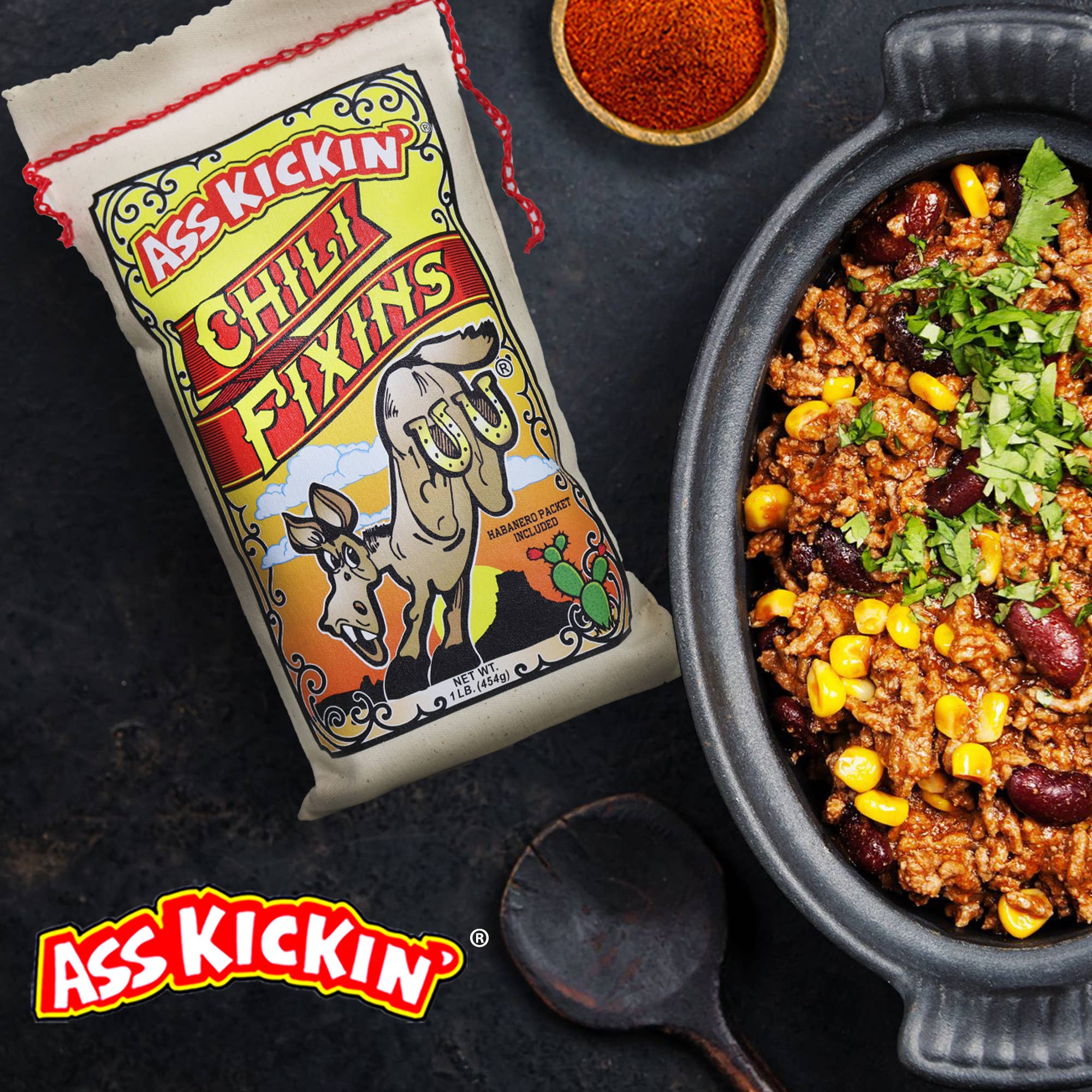 Southwest Specialty Food - Wholesale Dried Spice Mix - Ass Kickin’ Chili Fixin’s3