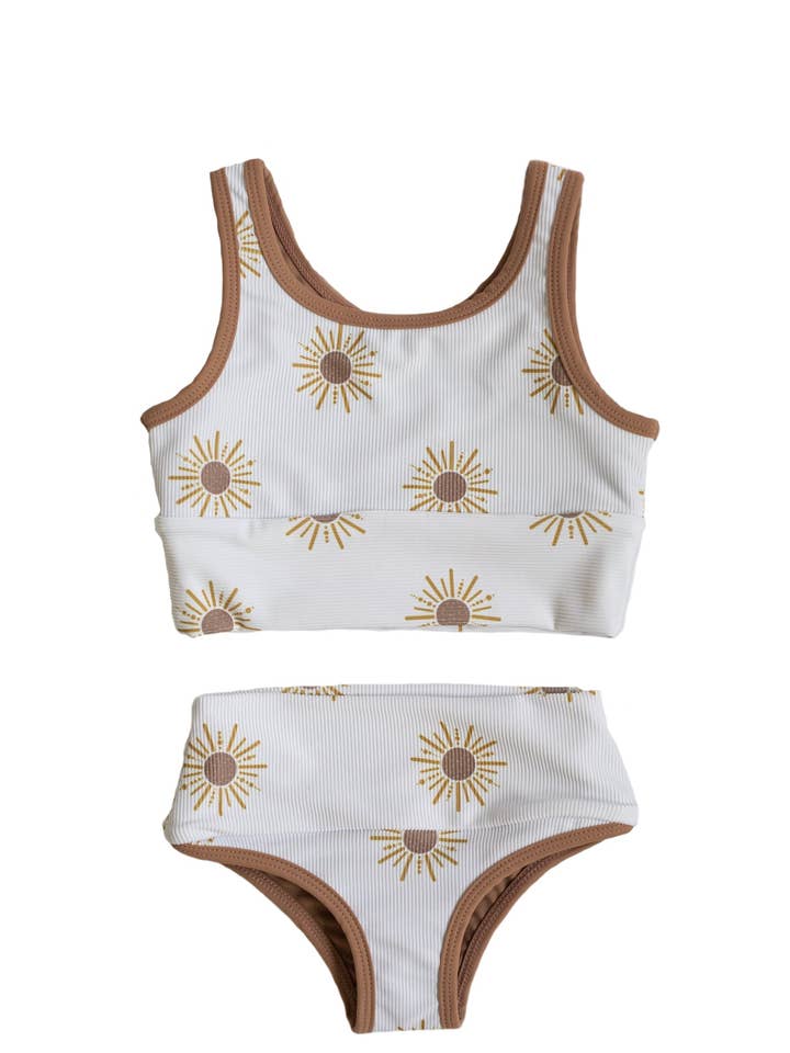 Mini Lain Bikini Set - Soleil du Désert - Collaboration Alyssa Fluellen X LainSnow pour la vente par LainSnow