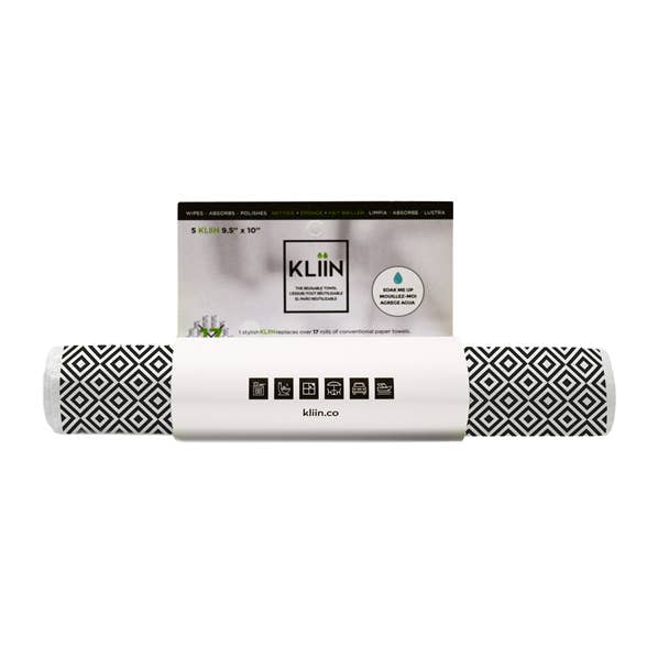 Rolo de toalha de papel reutilizável - White Diamond por atacado de KLIIN